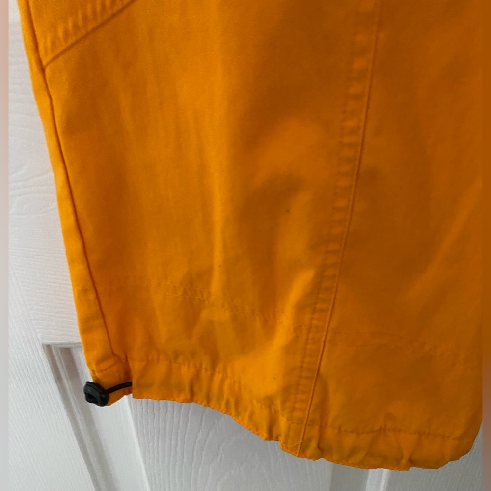 NIKE .. WOMENS ORANGE CARGO PARACHUTE PANTS - Picture 2 of 12